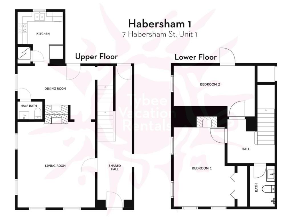 Ferienwohnung Habersham 1 Savannah Exterior foto